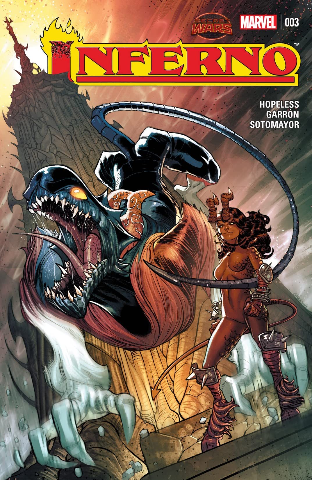 Inferno #3 cover
