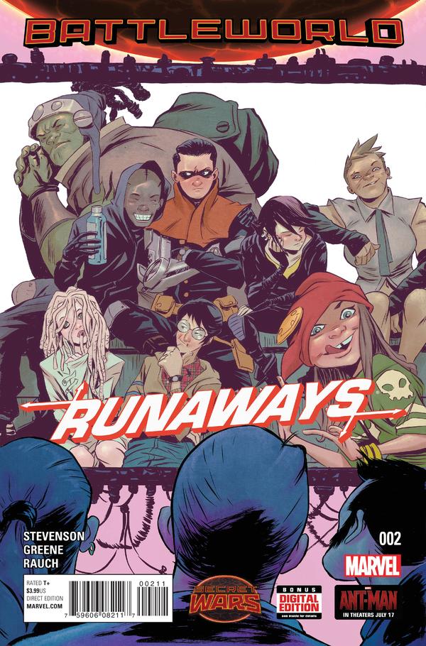 Runaways #2 cover