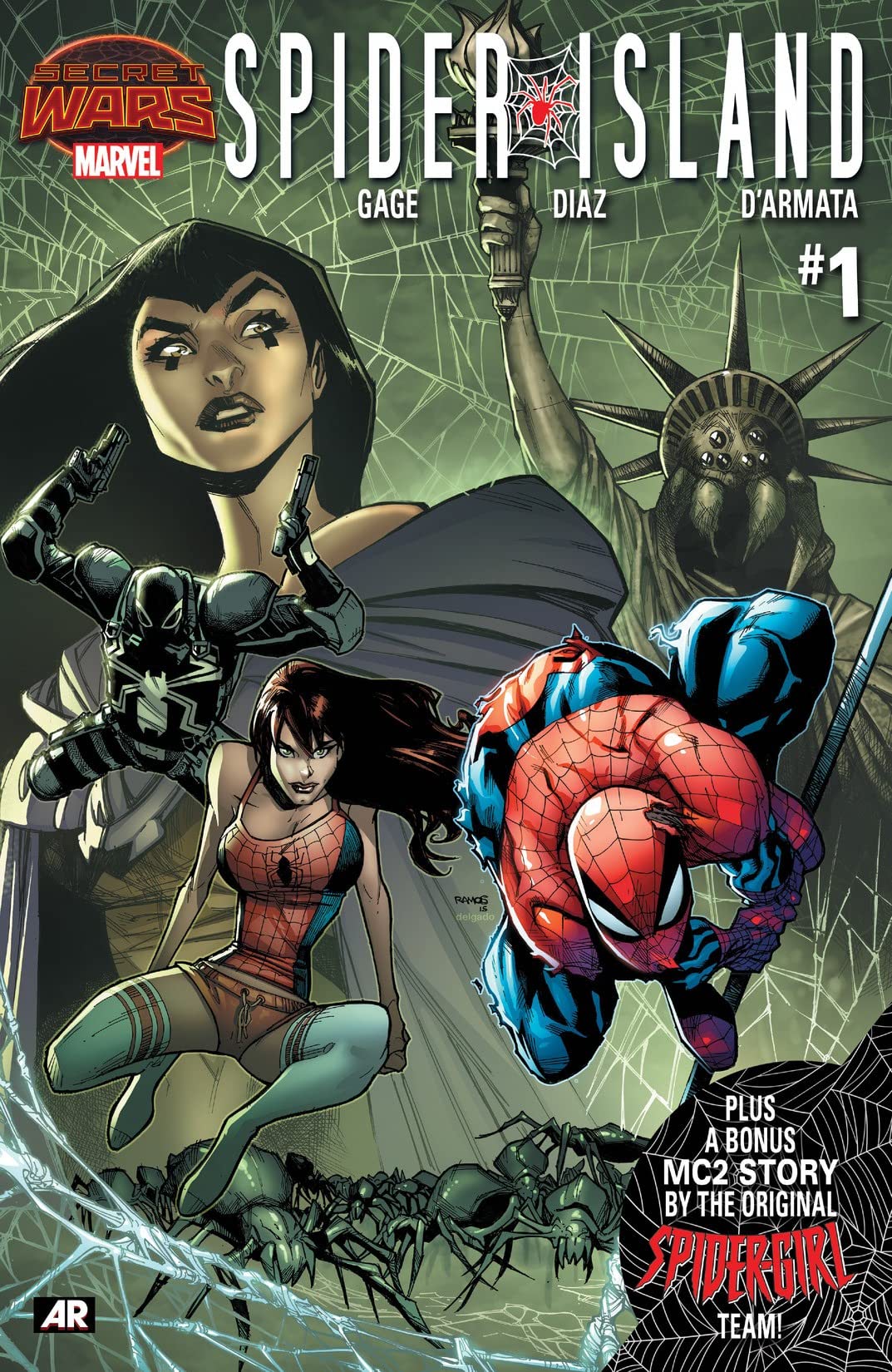 Spider-Island #1 cover