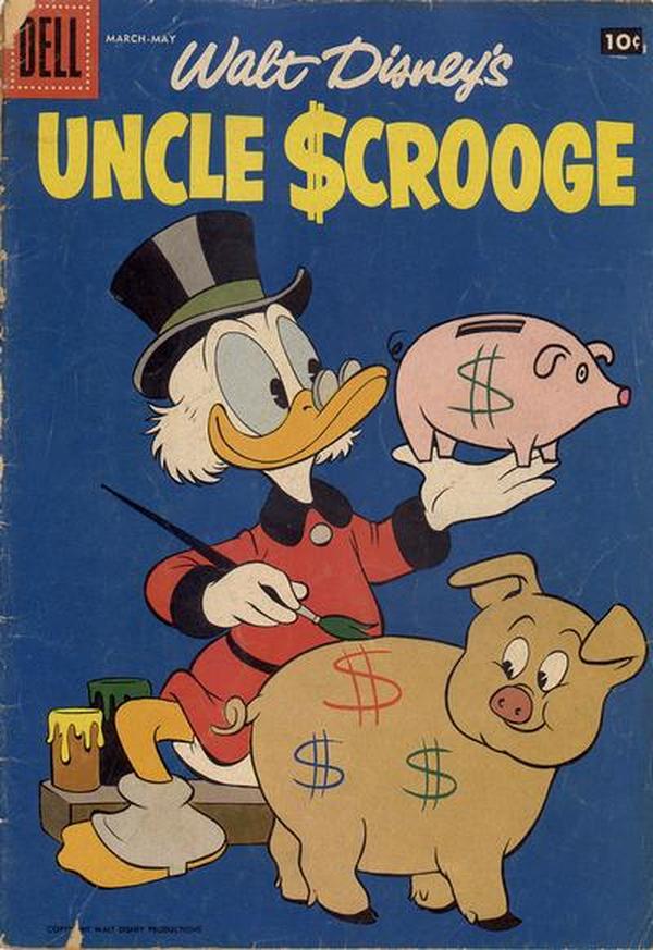 Walt Disney's Uncle Scrooge #21 cover