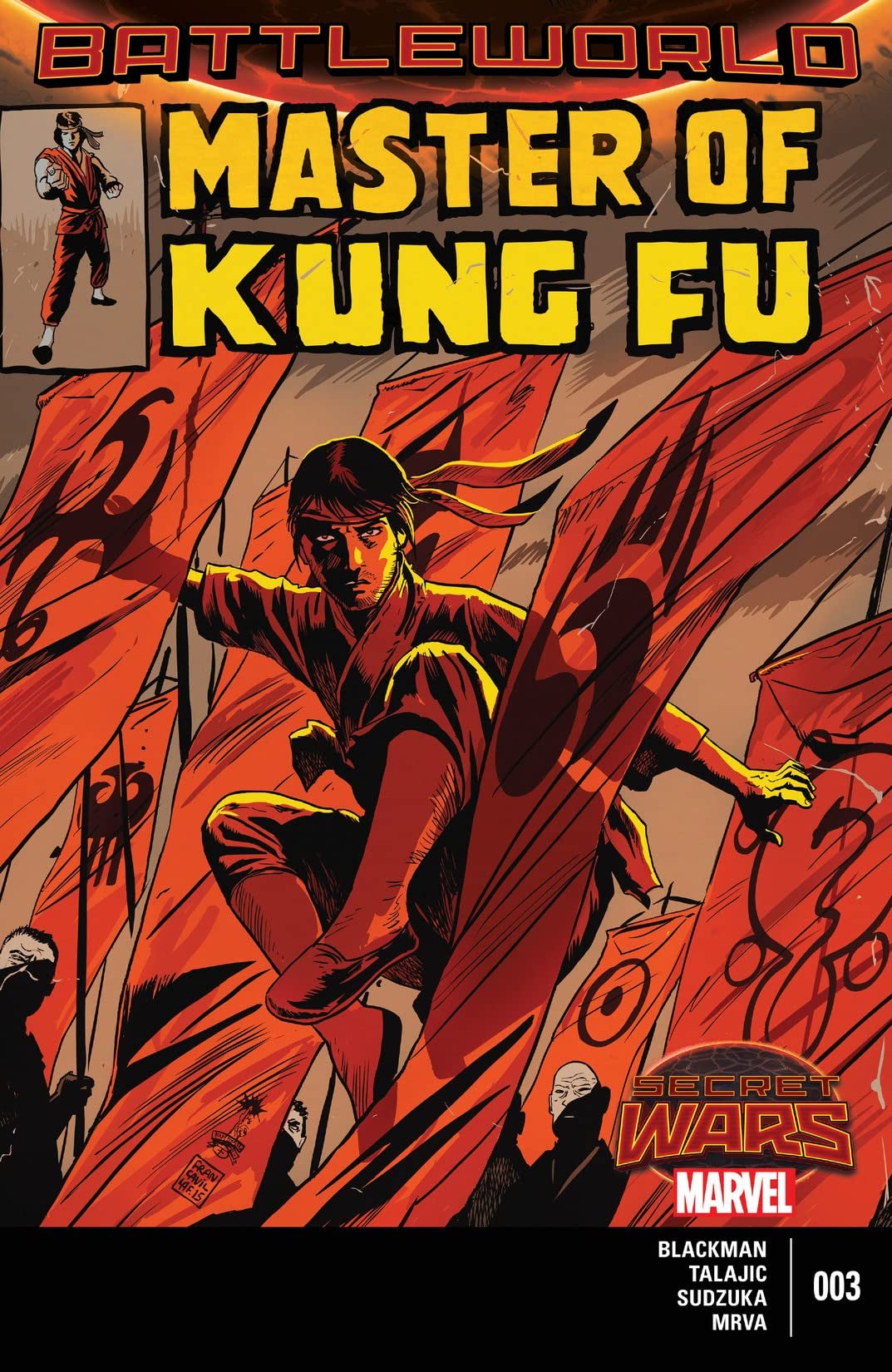Master of Kung Fu #3 cover