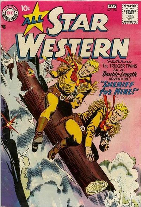 All Star Western #100 cover