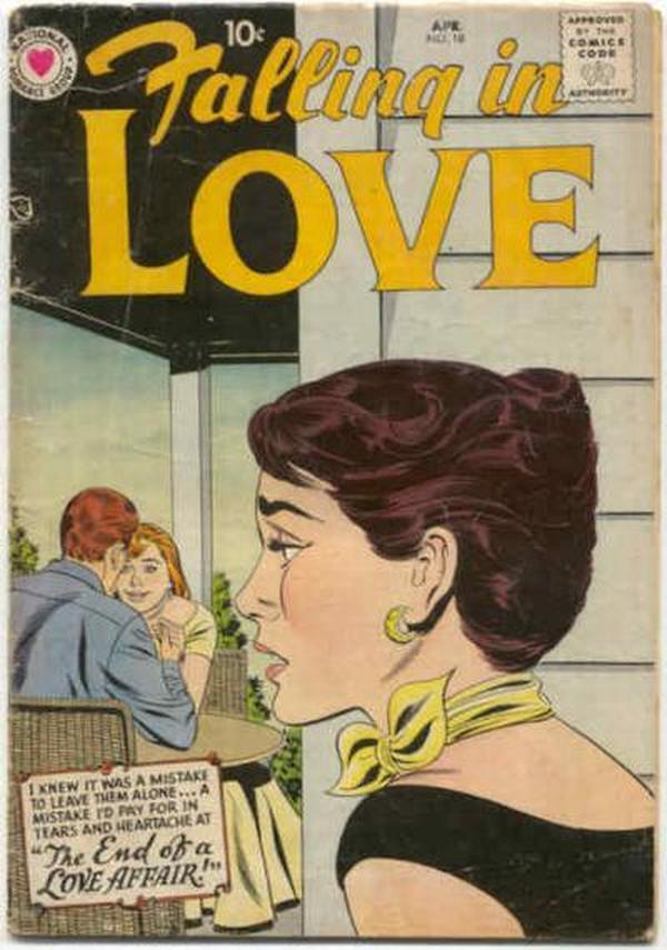 Falling in Love #18 cover