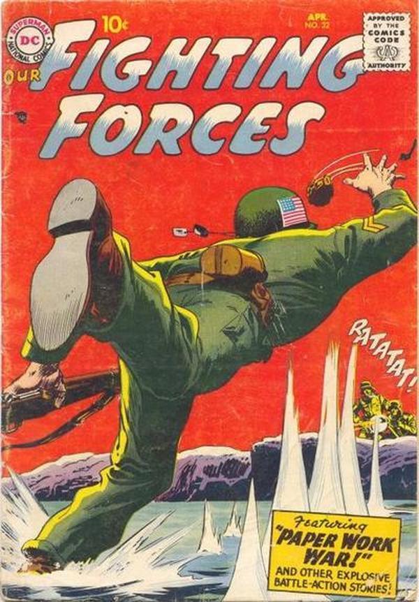 Our Fighting Forces #32 cover