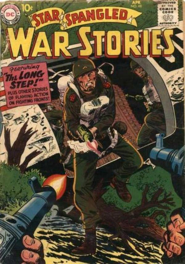 Star Spangled War Stories #68 cover