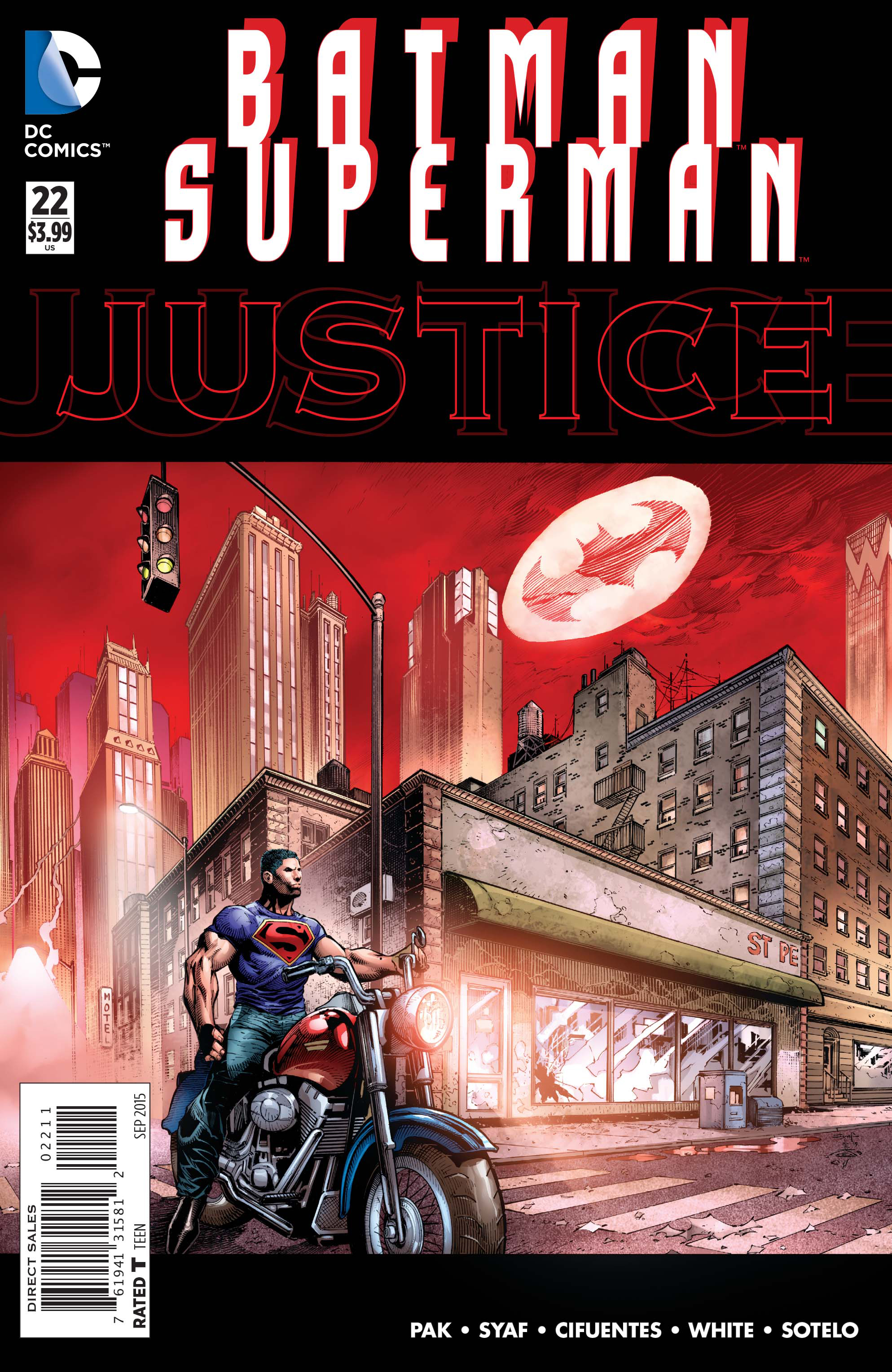 Batman / Superman #22 cover