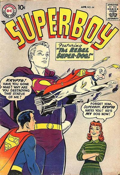 Superboy #64 cover