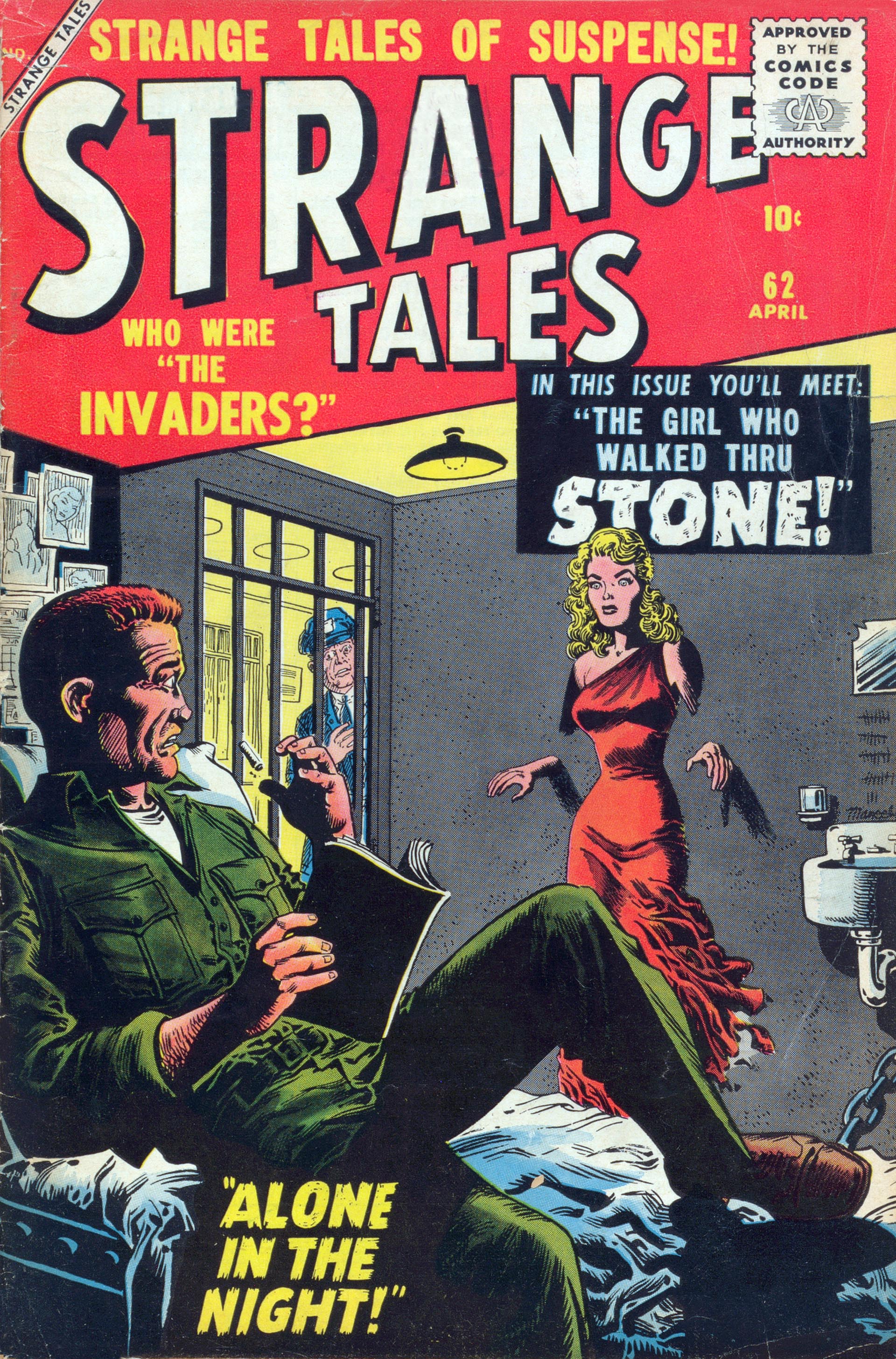Strange Tales #62 cover