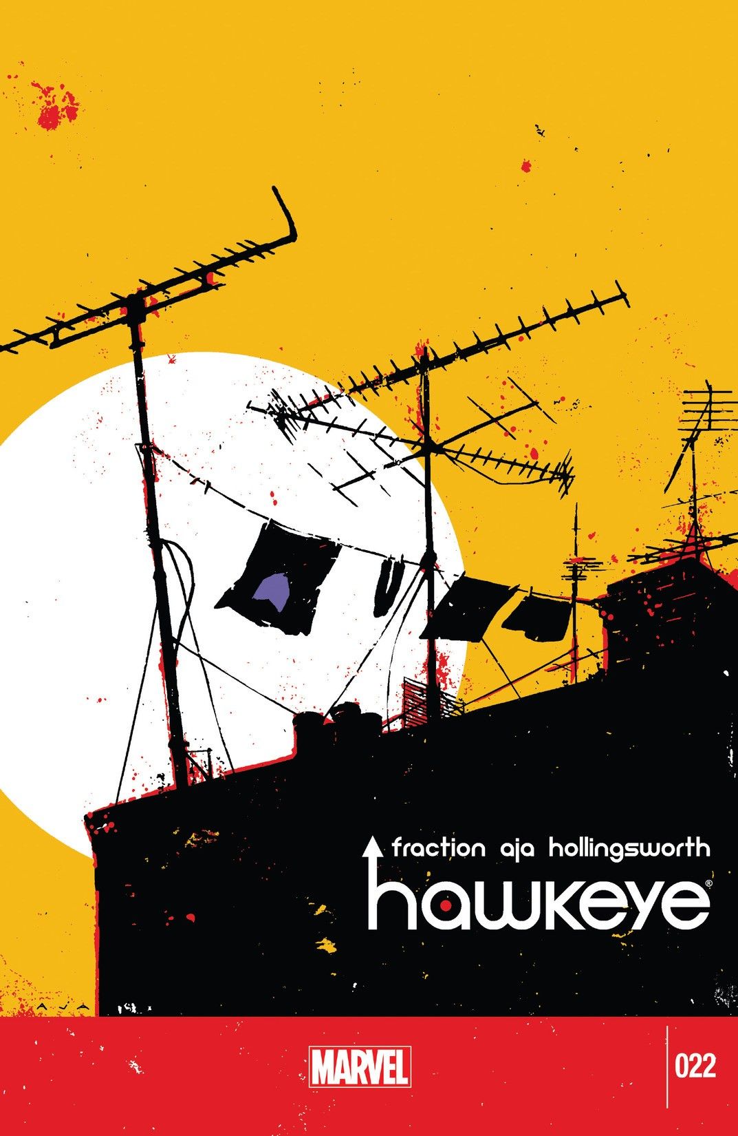 Hawkeye #22 cover