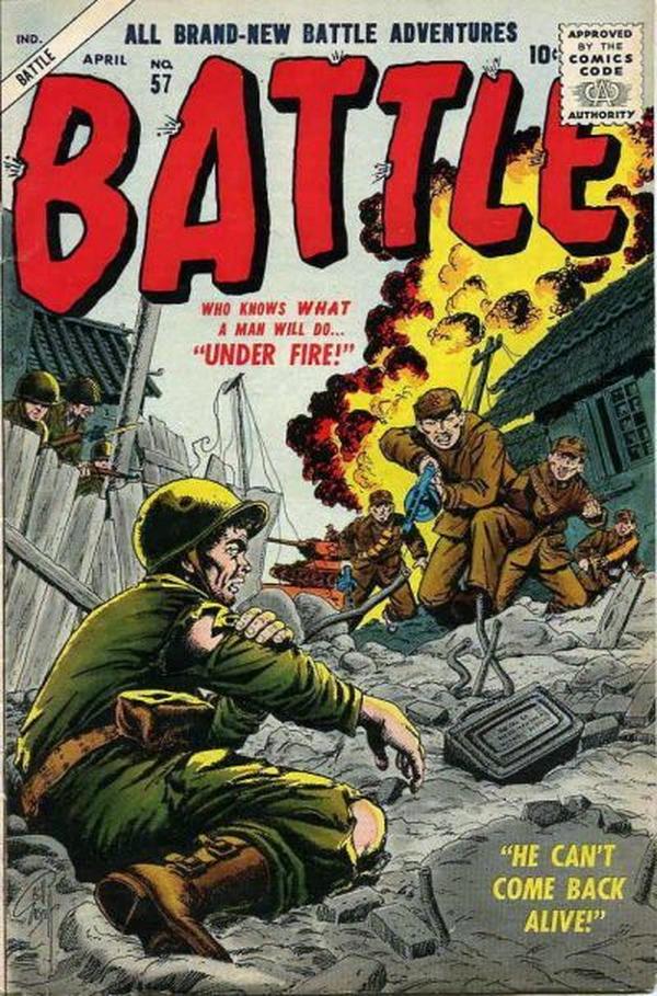 Battle #57 cover