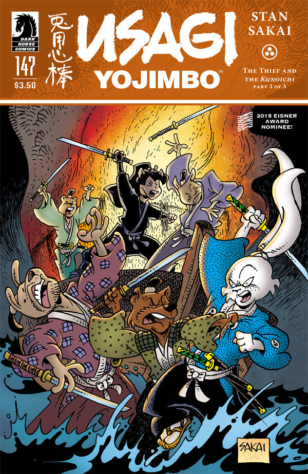 Usagi Yojimbo #147 cover
