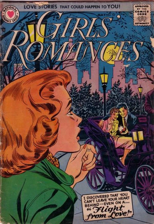 Girls' Romances #52 cover