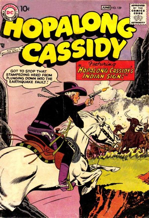 Hopalong Cassidy #129 cover