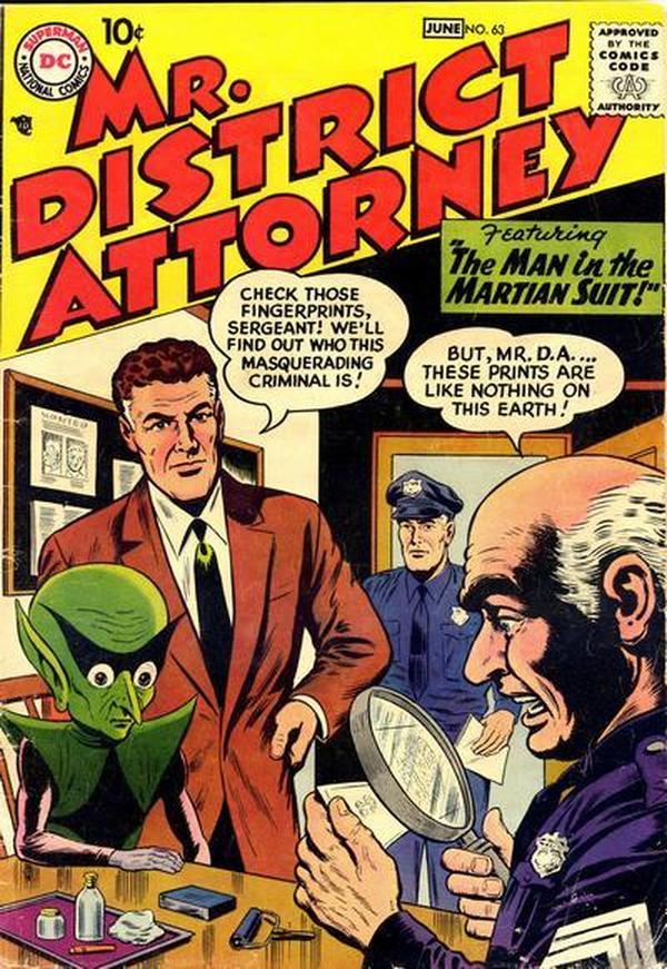 Mr. District Attorney #63 cover