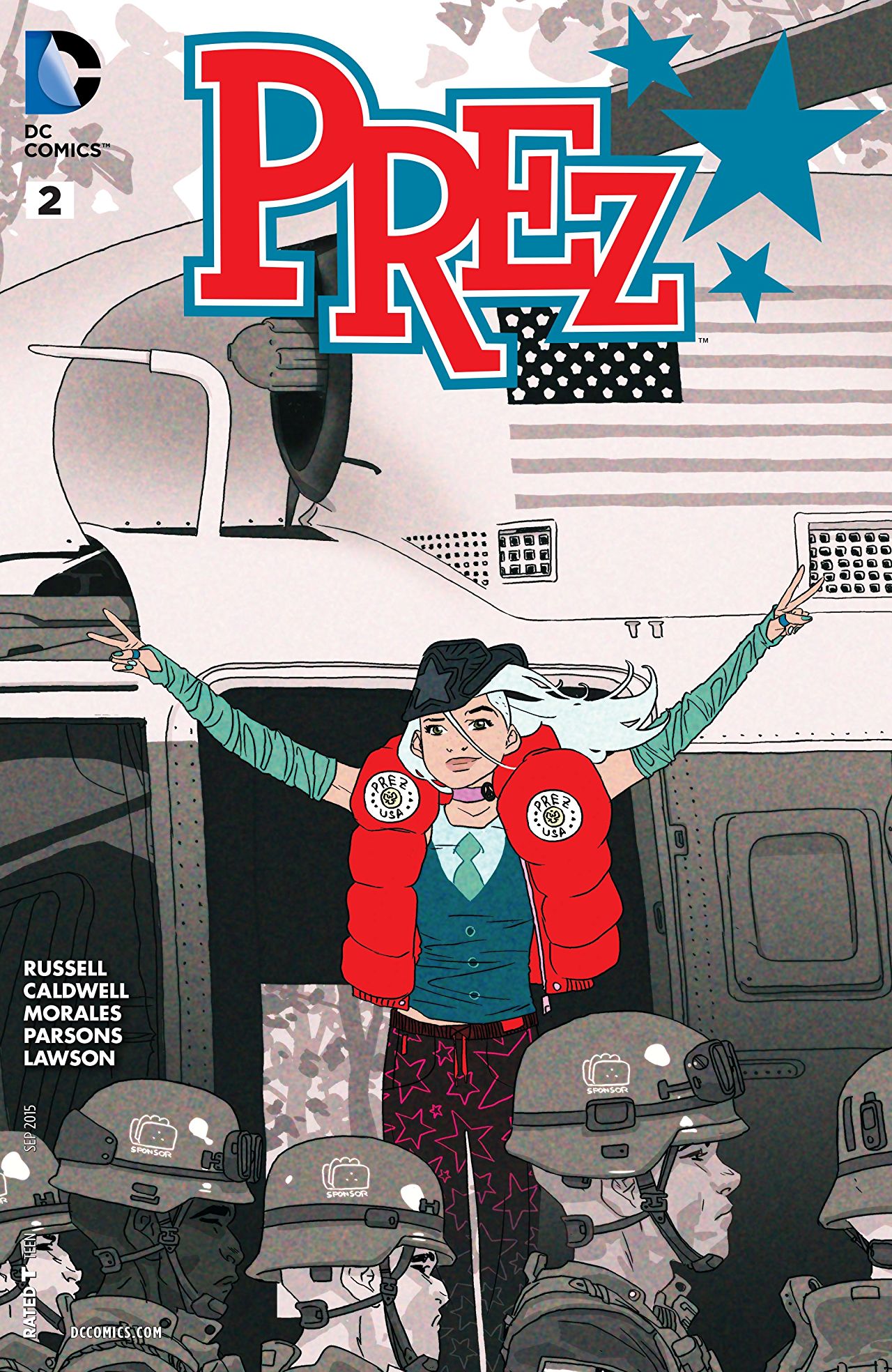 Prez #2 cover