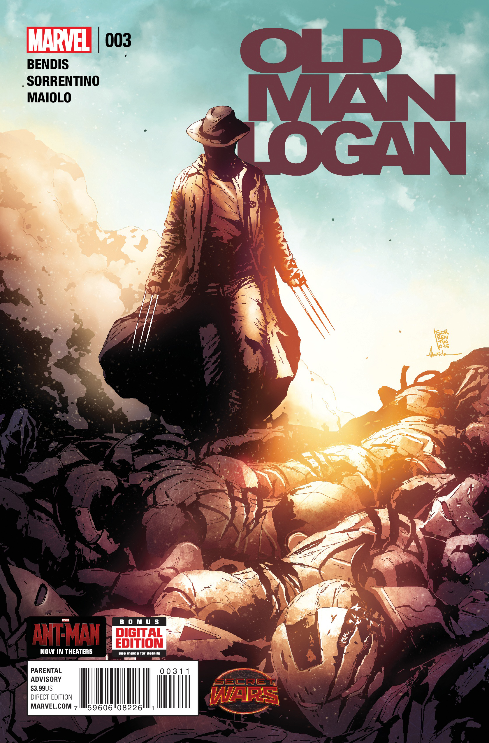Old Man Logan #3 cover
