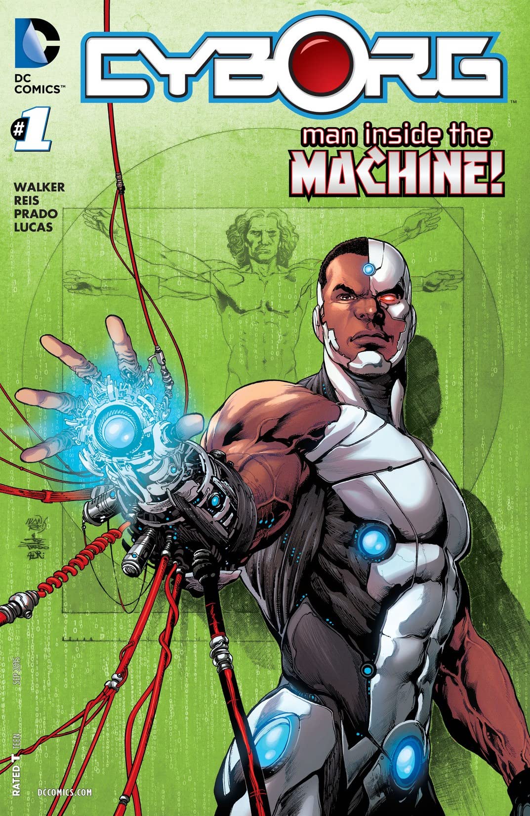 Cyborg #1 cover