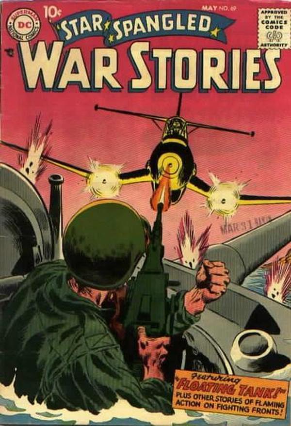 Star Spangled War Stories #69 cover