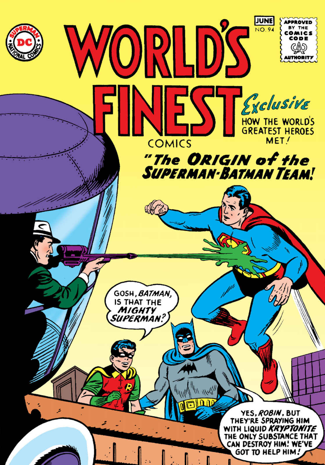 World's Finest Comics #94 cover