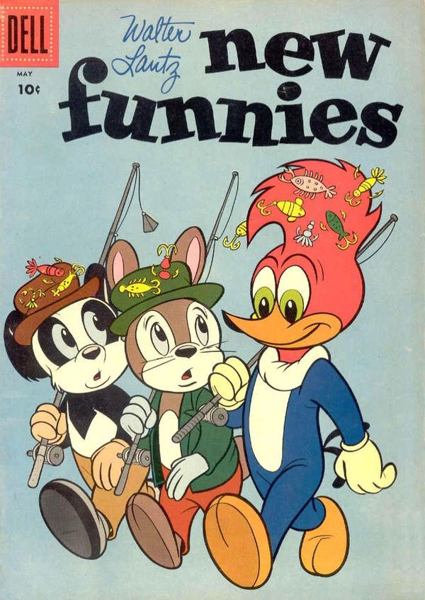 Walter Lantz New Funnies #255 cover