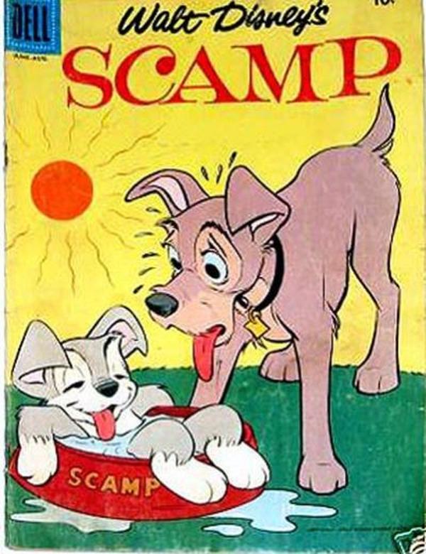 Walt Disney's Scamp #6 cover