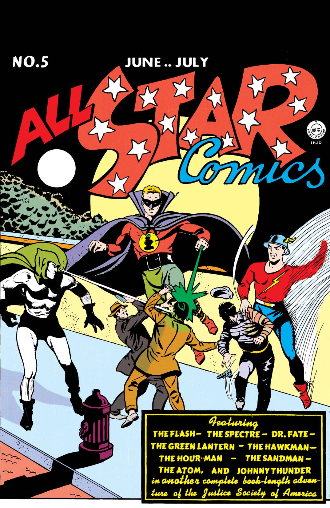 All-Star Comics #5 cover