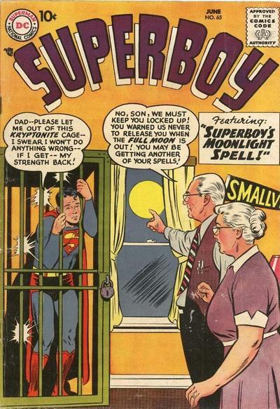 Superboy #65 cover