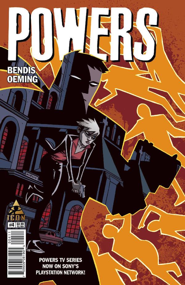 Powers #4 cover
