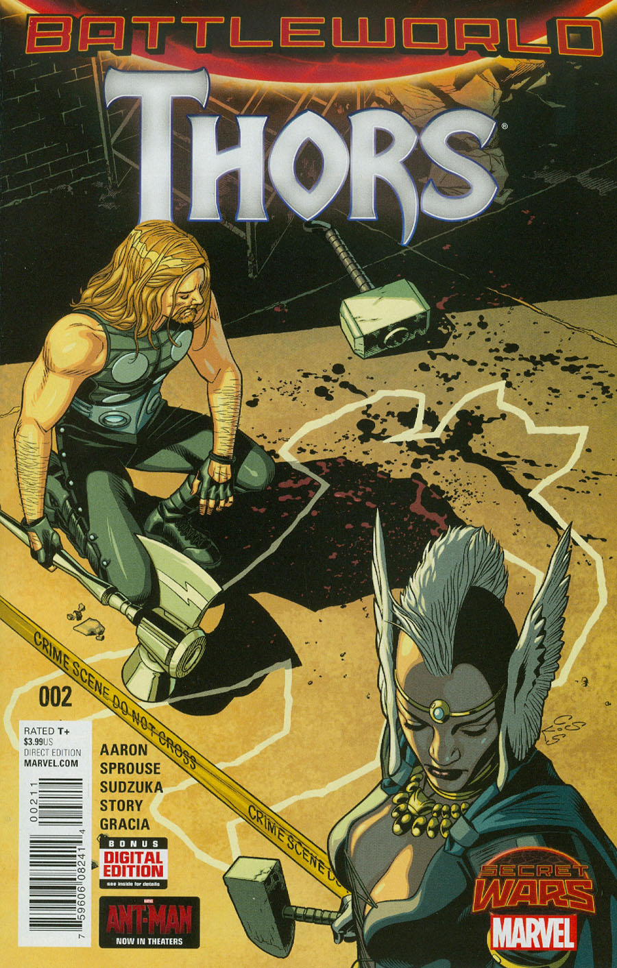 Thors #2 cover