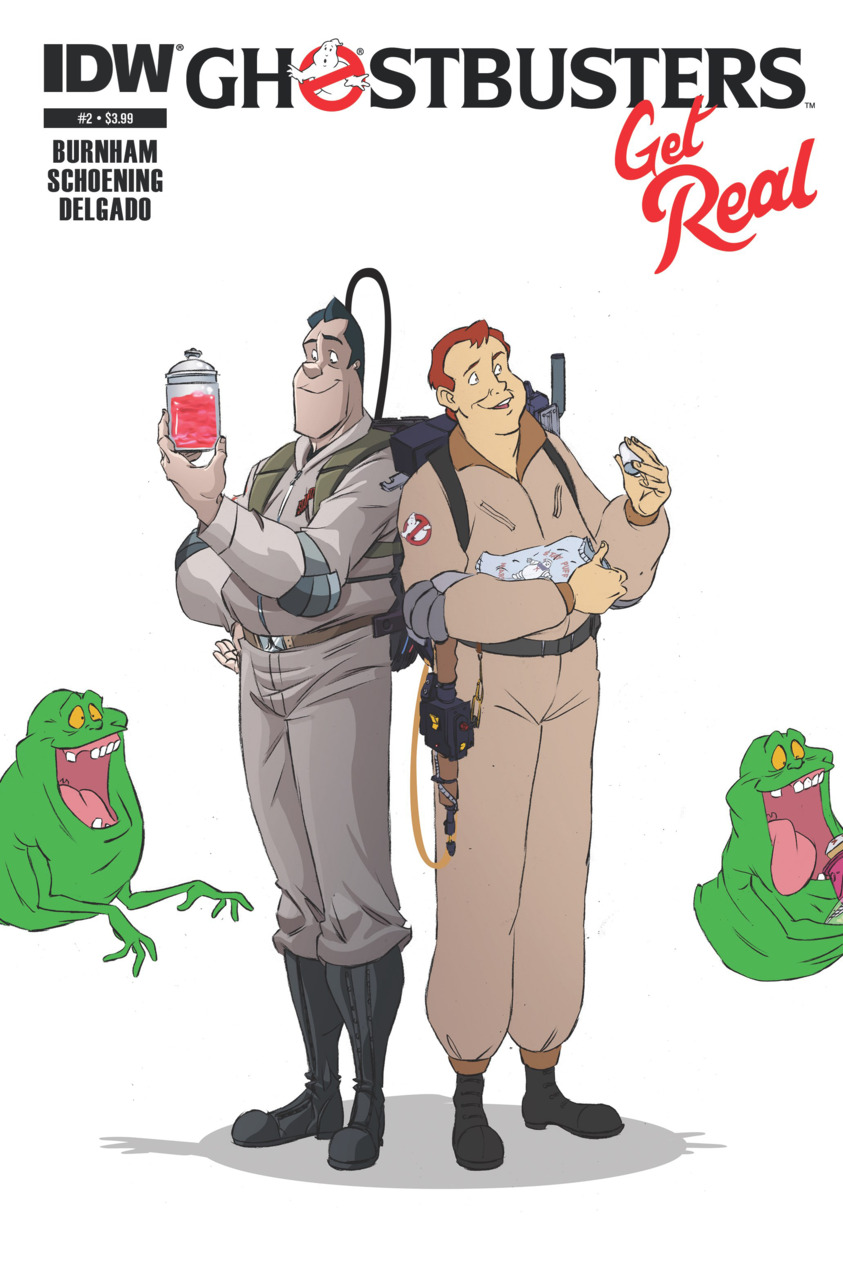 Ghostbusters: Get Real #2 cover