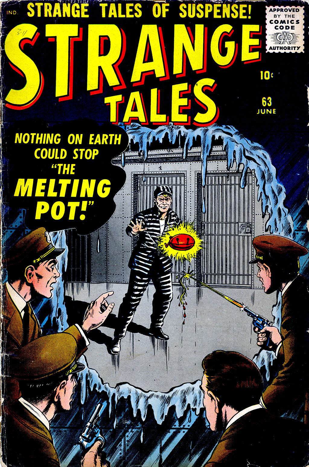 Strange Tales #63 cover