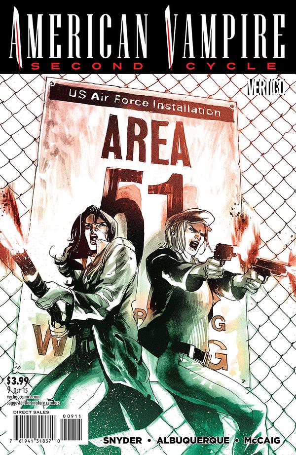 American Vampire: Second Cycle #9 cover
