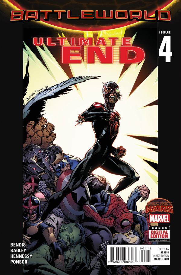 Ultimate End #4 cover