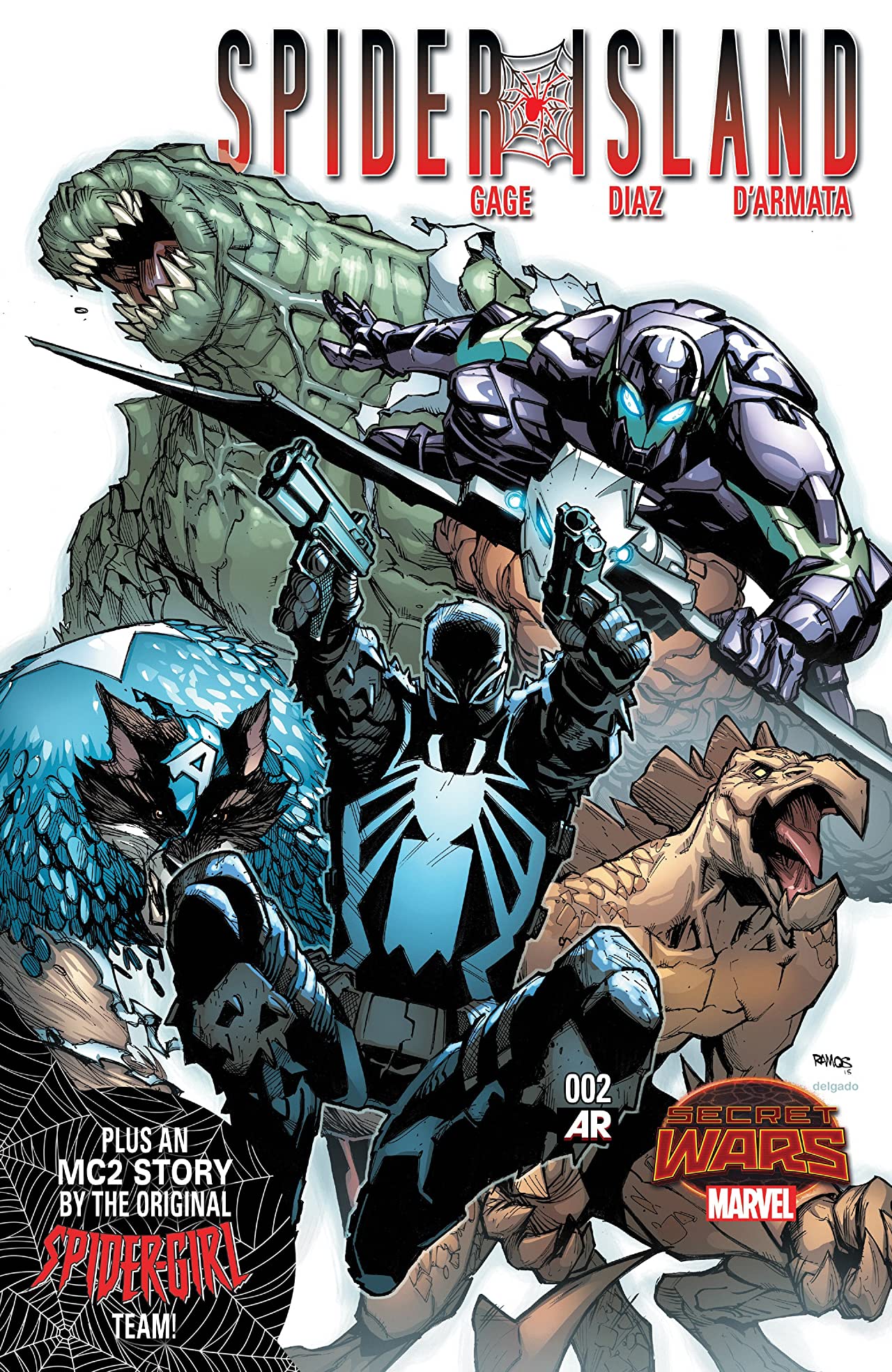 Spider-Island #2 cover