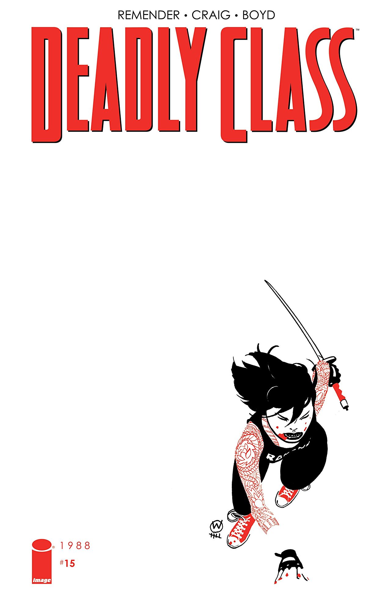 Deadly Class #15 cover