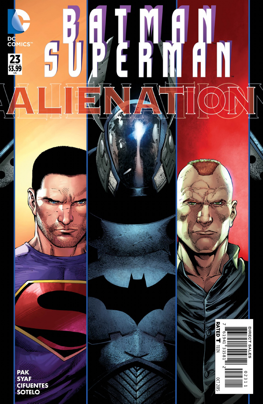 Batman / Superman #23 cover