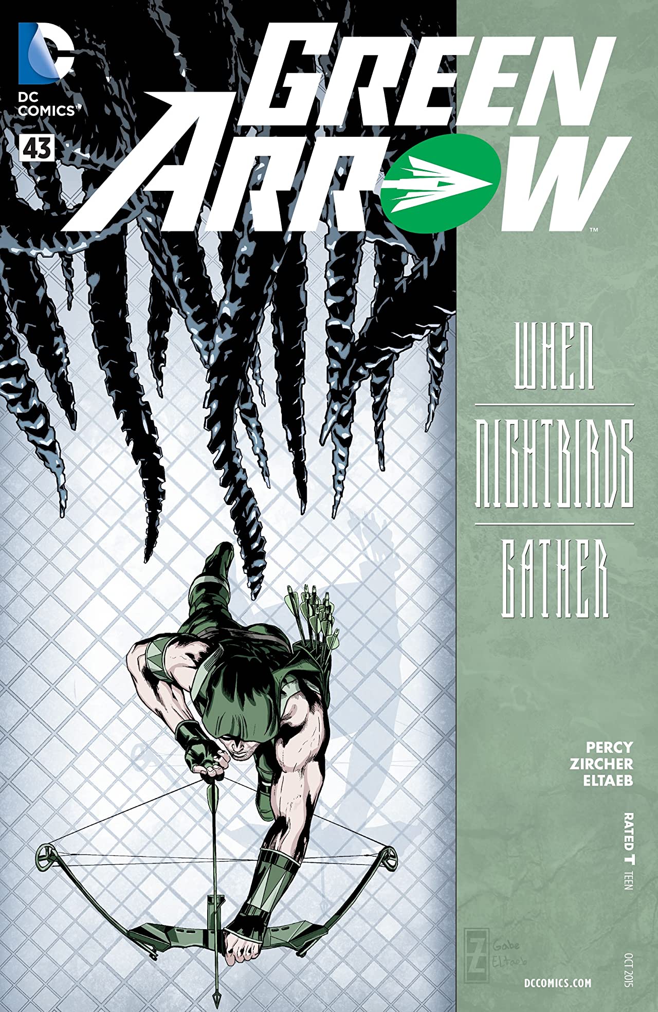 Green Arrow #43 cover