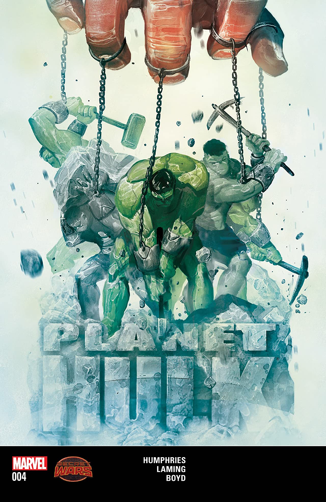 Planet Hulk #4 cover