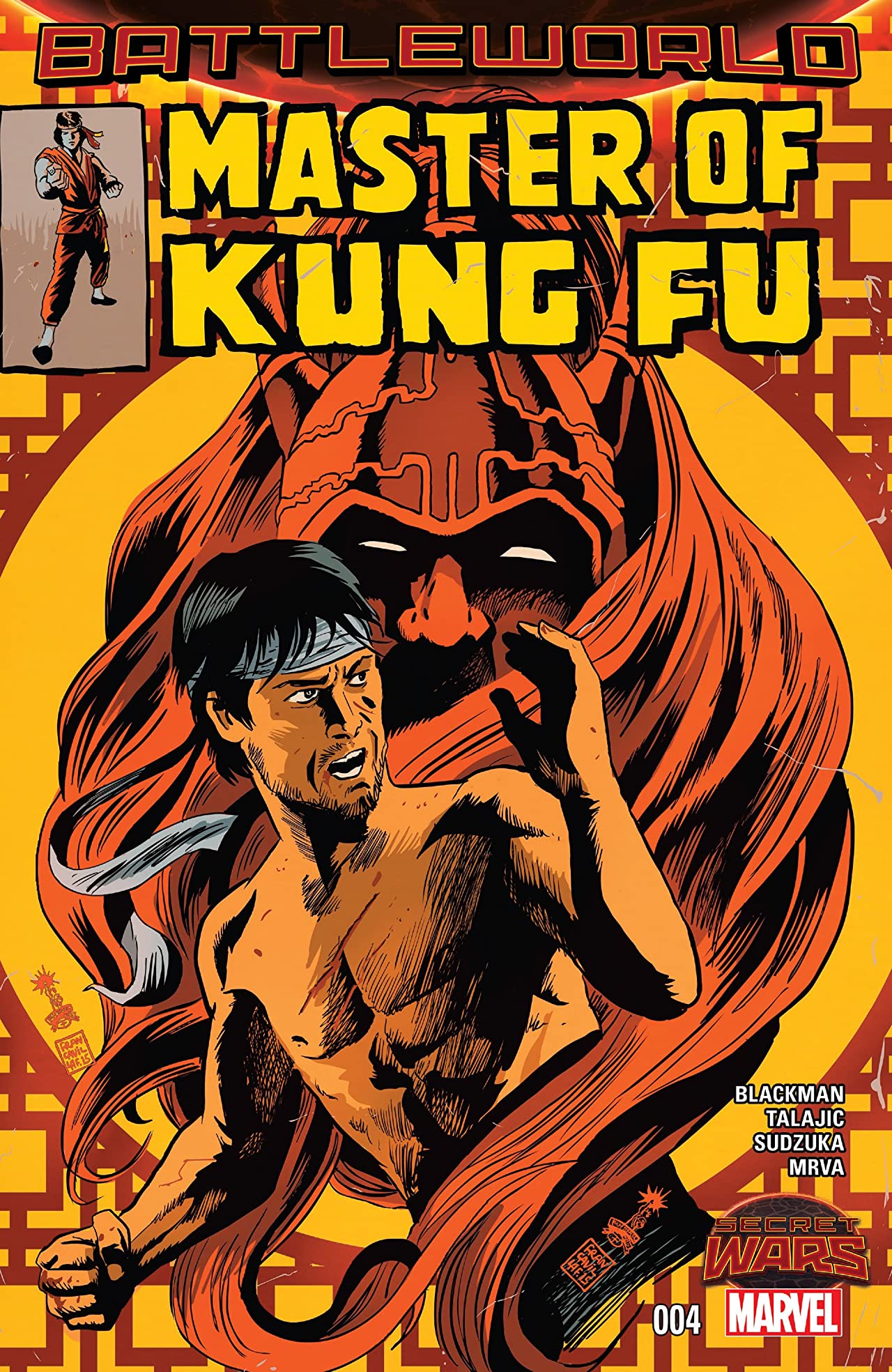 Master of Kung Fu #4 cover