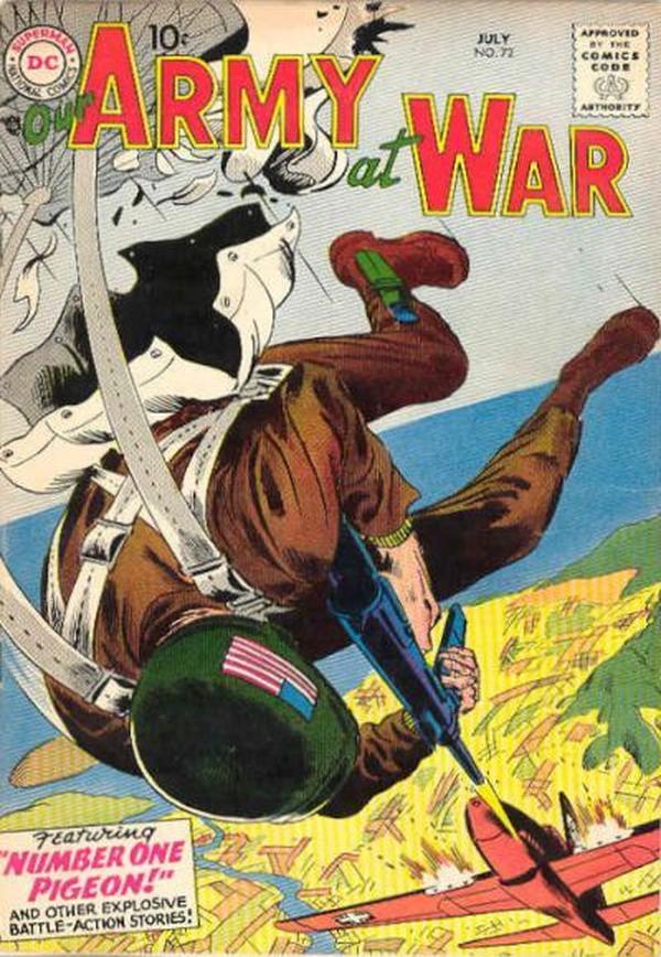 Our Army at War #72 cover