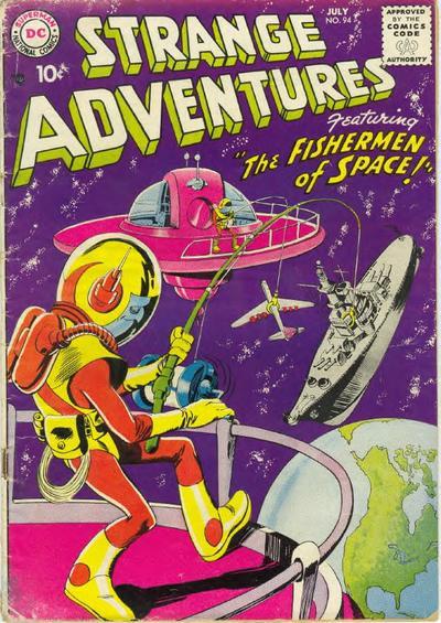 Strange Adventures #94 cover