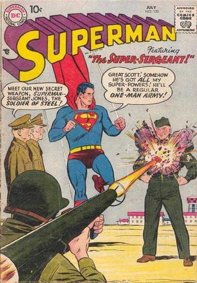 Superman #122 cover