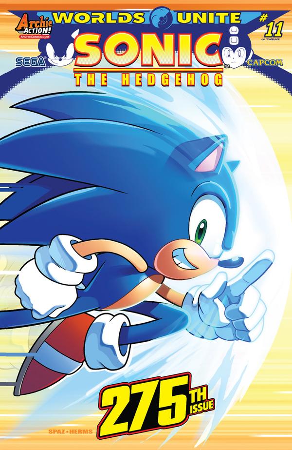 Sonic the Hedgehog #275 cover