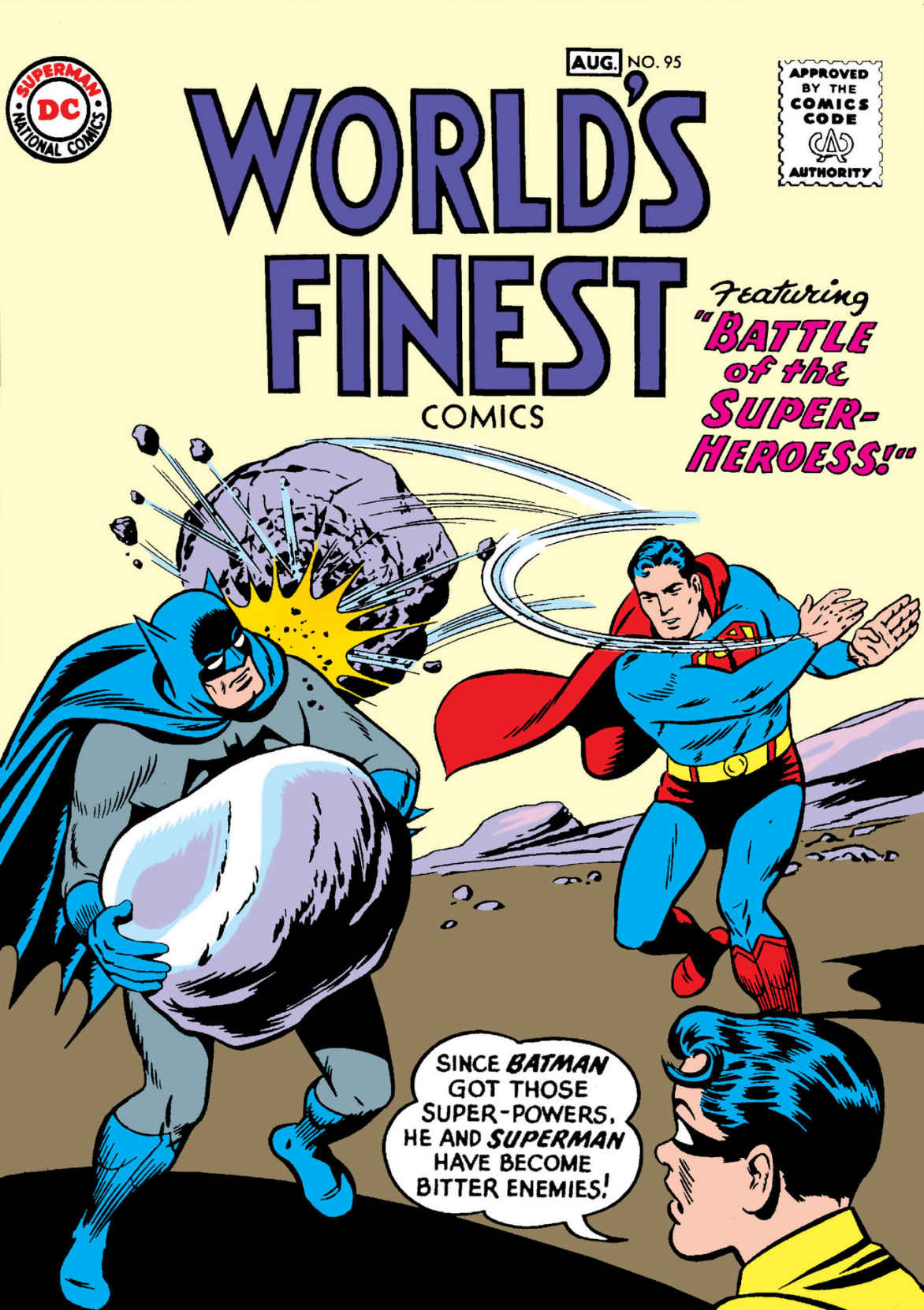 World's Finest Comics #95 cover