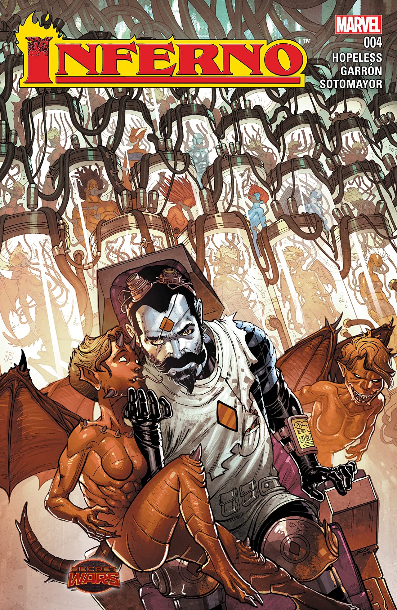 Inferno #4 cover