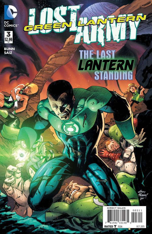 Green Lantern: Lost Army #3 cover