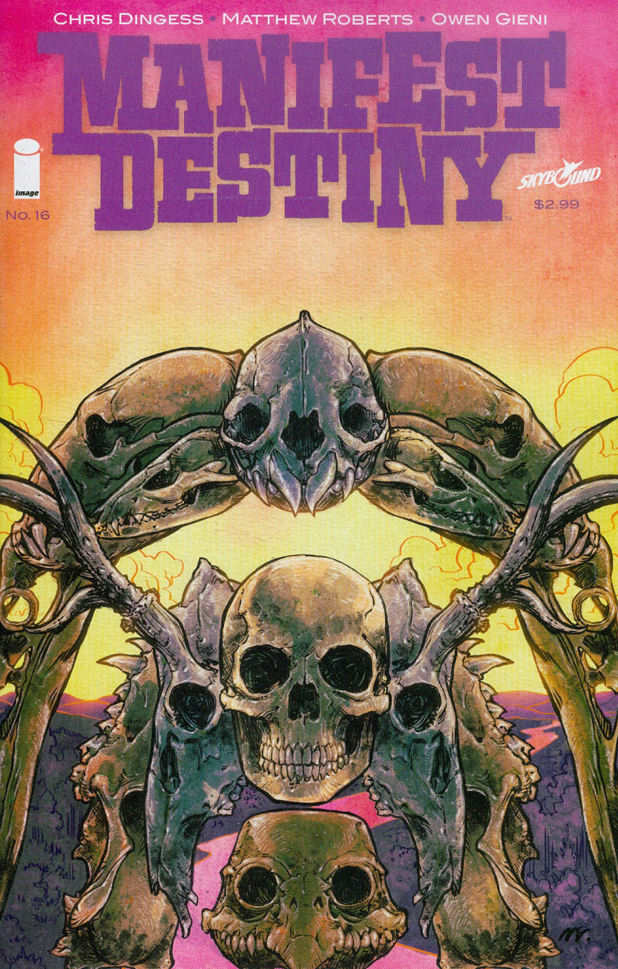 Manifest Destiny #16 cover