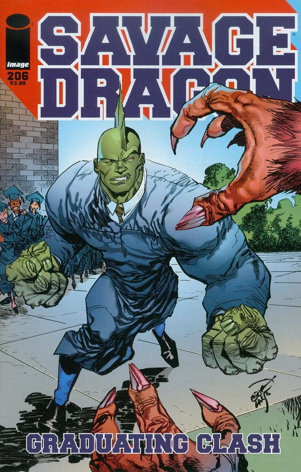 Savage Dragon #206 cover