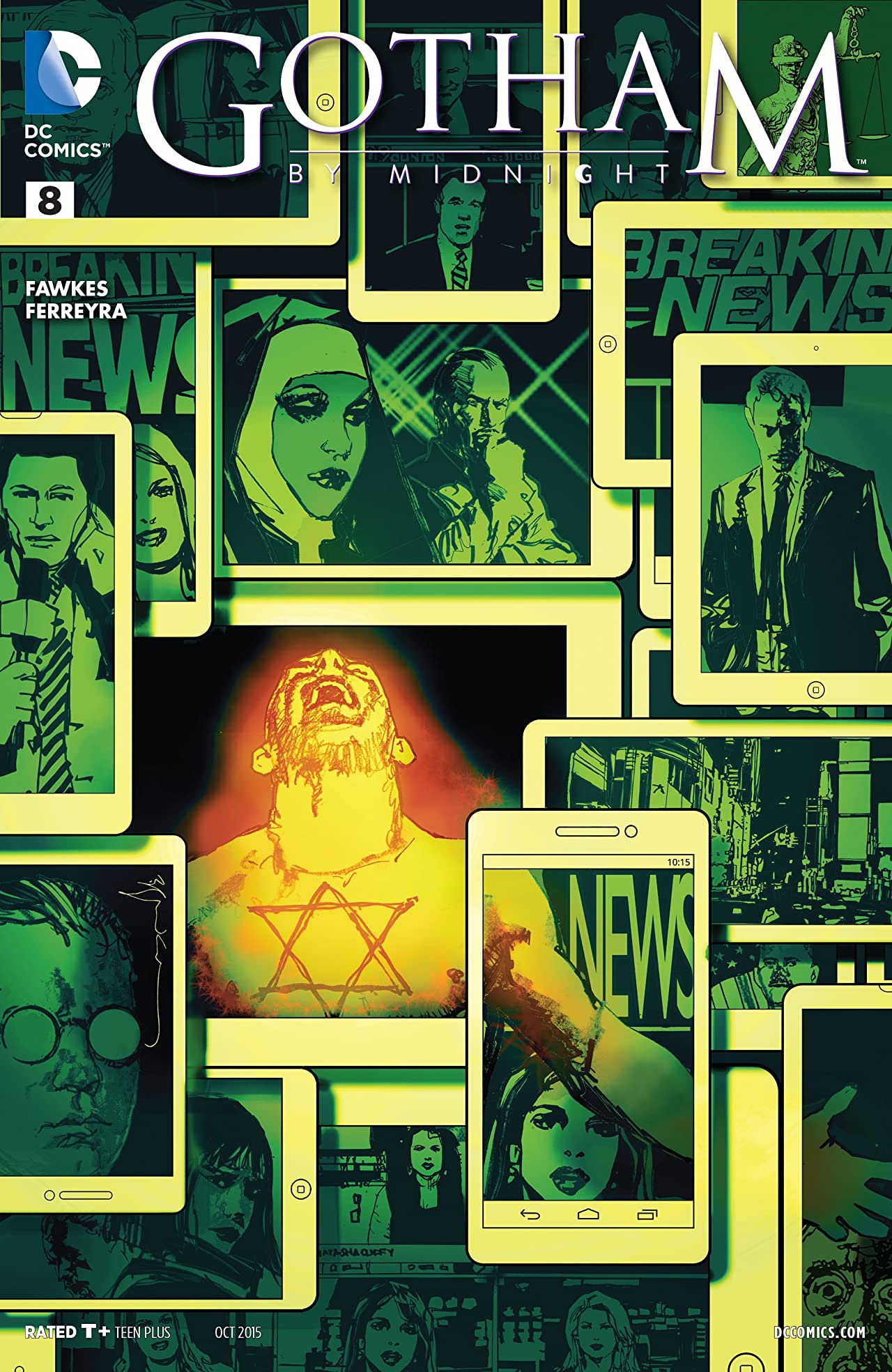 Gotham by Midnight #8 cover