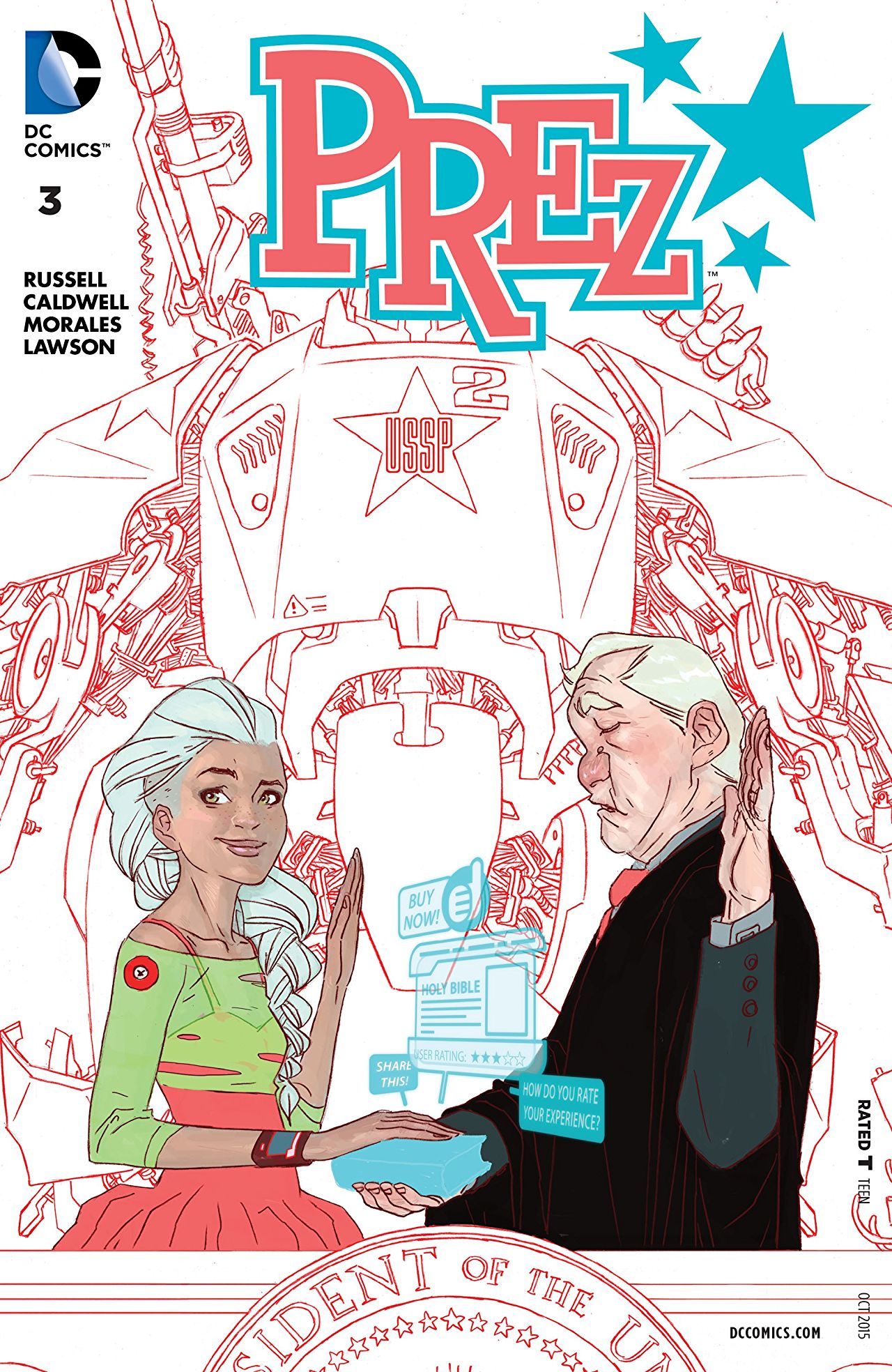 Prez #3 cover